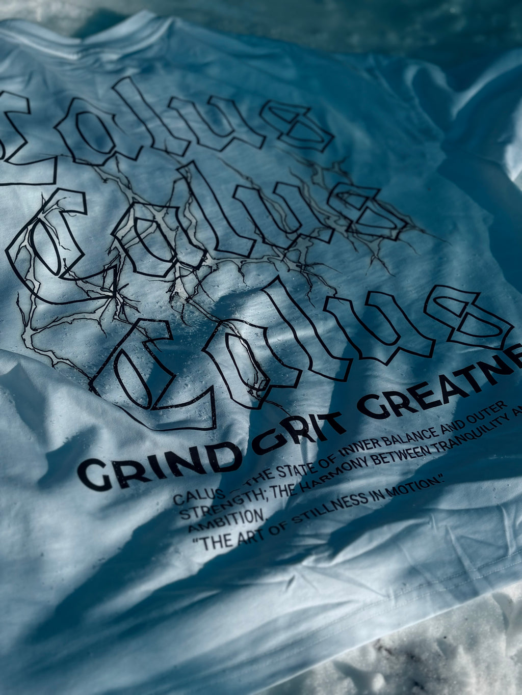 CALUS Original Cropped T-Shirt (White)